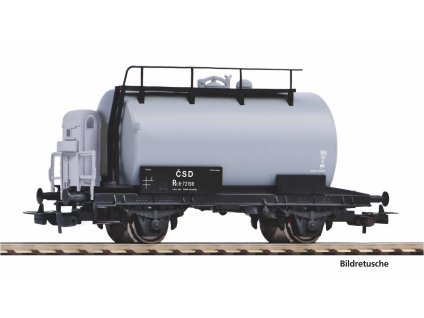 H0 - Kotlový vůz  ČSD s brzdařskou budkou Ep III. / PIKO 27730