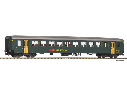 H0 - Osobní vůz EW I 2. třídy zelený ep. V / PIKO 96778