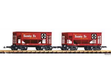 G - Set 2 výsypných vozů Santa Fe / PIKO 38971
