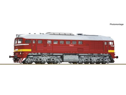H0 - DCC/ZVUK Motorová lokomotiva Sergej T679.1 ČSD / ROCO 7310061
