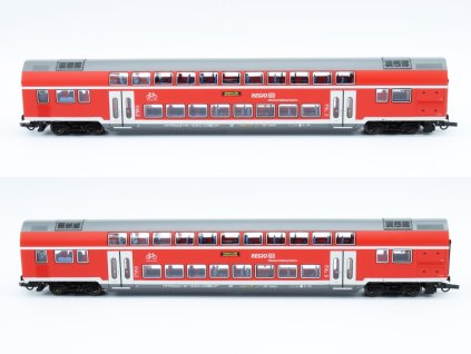 H0 - set 2 patrových vozů DB AG, osvětlené  / ROCO 6200145