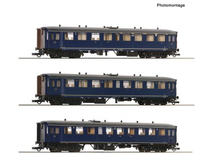 H0 - Sada 3 osobních vozů NS / ROCO 6200054