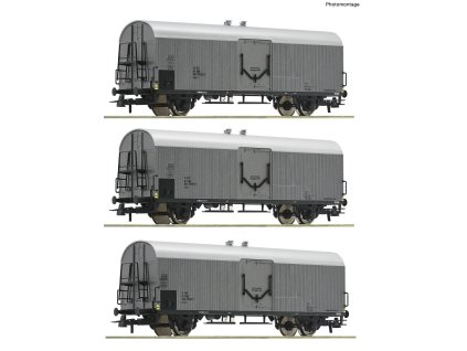 H0 - Sada 3 chladírenských vozů ÖBB / ROCO 6600140