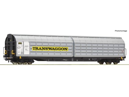 H0 - Vůz s posuvnými stěnami Transwagon / ROCO 6600166