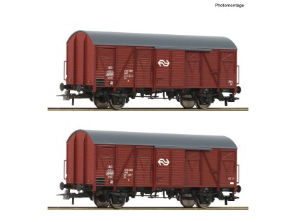 H0 - Sada 2 krytých vozů NS / ROCO 6600151