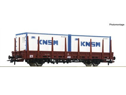 H0 - Klanicový vůz Kbs NS + CT / ROCO 6600152