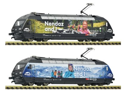 N - Elektrická lokomotiva 460 078-9 "Nendaz", SBB / Fleischmann 7560053