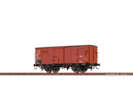 H0 - krytý nákladní vůz G 10 Z ČSD III / BRAWA 51252