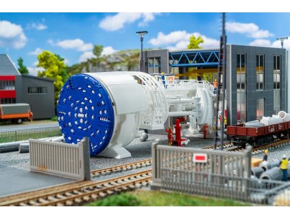 H0 - Tunelový vrtací stroj ve výstavbě / Faller 130897