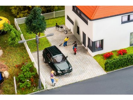 H0 - Dlažební kostka PREMIUM silniční fólie / Faller 170317