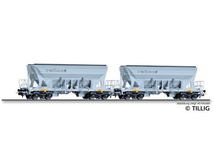 TT - set dvou výsypných vozů Fa ccnpps CZ Railco / TILLIG 01111