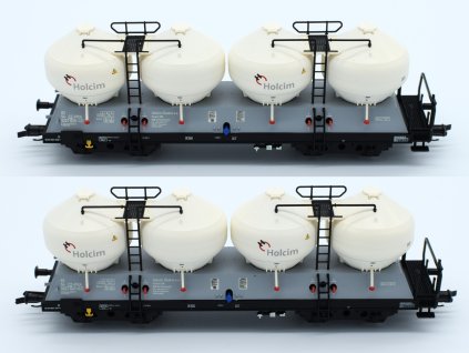 TT - Set nákladních vozů na cement Uacs Holcim a.s. CZ / TILLIG 01118