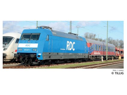 TT - Elektrická lokomotiva BR 101 RDC Deutschland GmbH / TILLIG 02322 E