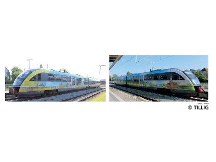 TT - motorová jednotka BR 642 Desiro DB AG „MV tut gut“ / TILLIG 04889 E