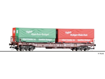 TT - nákladní vůz Sdkms707 "Krautter&Simon" DB / TILLIG 18159