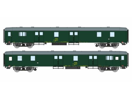 H0 - Osobní vůz Dfa ČSD Brno, Ep. IV / IGRA MODEL 97210018