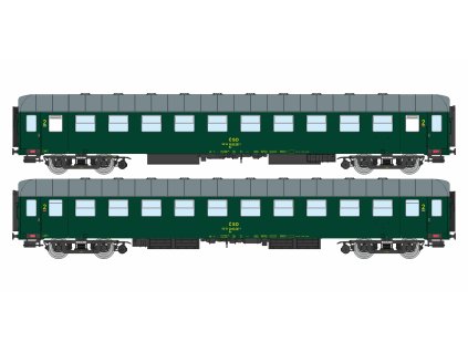 H0 -  Rychlíkový vůz Ba s rozhlasovou ústřednou / Igra Model 97110064