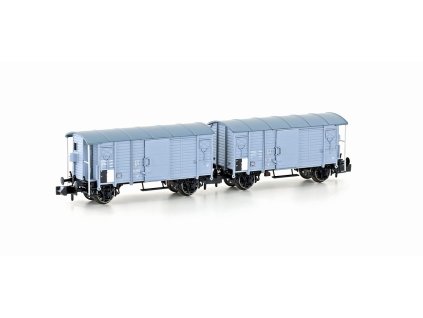 N - Souprava 2 nákladních krytých vozů K2 SBB, EP.II / Hobbytrain H24204