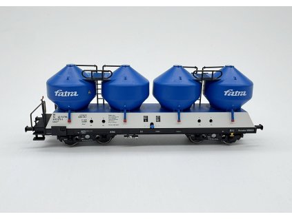 TT - vůz na sypké hmoty Uacs Fatra CZ 675-5, šedo-modrý rám / Igra model 96400008