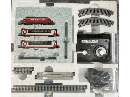 N - analogový start set "Glacier Express" RHB / KATO K10-025