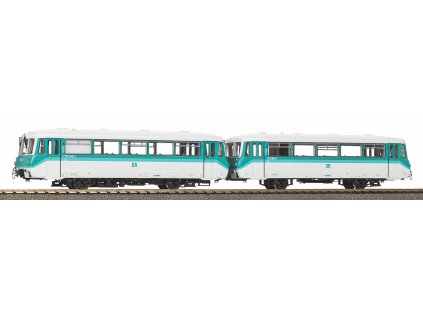 H0 - DCC/ZVUK Motorový vůz BR 772 s řídícím vozem, DR IV / PIKO 52897