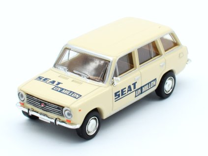 H0 - auto seat 124 Kombi, 1968, “un million” / Brekina 22432