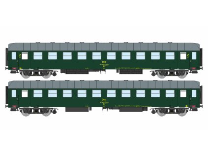 H0 - Osobní vůz Bp ČSD Plzeň / Zdice 2, Ep. IV / IGRA MODEL 97110069