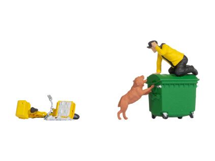 531768 h0 vtipne sceny postak a pes figurky noch 16610