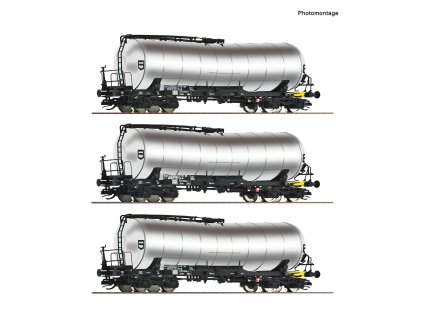 TT - 3dílná sada: Cisternové vozy, DR / ROCO 6680032