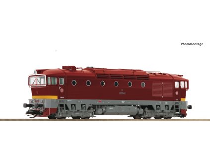 TT - Dieselová lokomotiva Brejlovec T478 3210, ČSD  / ROCO 7380027