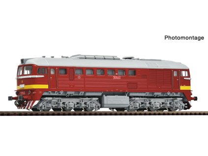 TT - DCC/ZVUK Dieselová lokomotiva Sergej T679.1273, ČSD  / ROCO 7390020