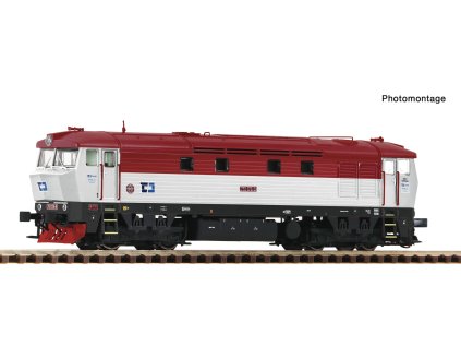 TT - DCC/ZVUK Dieselová lokomotiva Bardotka 751 176-9, ČD Cargo  / ROCO 7390025