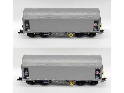TT - Sada 2 plachtových vozů Shimmns, ČD/AAE Cargo / ROCO 6680025
