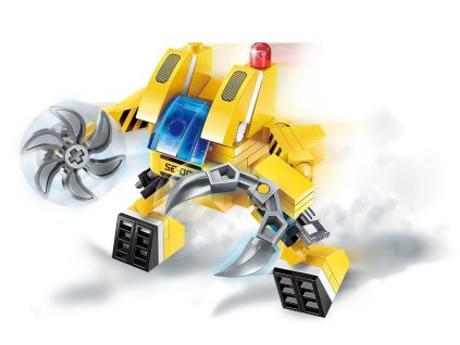 Qman Robot Ninja, 1ks, 71dílků / 1408-7