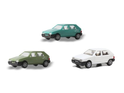 H0 - Škoda Favorit, 3 ks stavebnice / Igra model 67918123