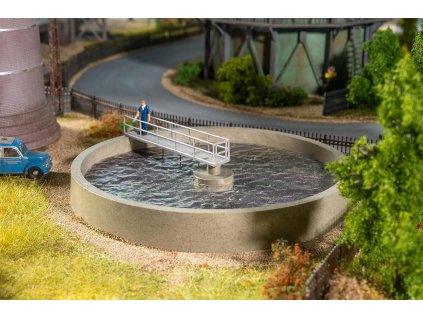 H0 - kruhová čisticí nádrž odpadních vod / FALLER 180326