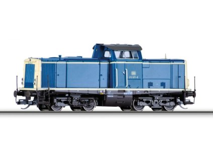 TT -  Dieselová lokomotiva 212 071-5, DB, Ep.V modrá / TILLIG 5025555