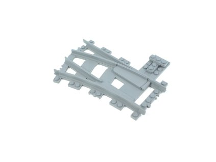 Základ pro levou výhybku R40, přestavování na vnější straně / TrixBrix 161
