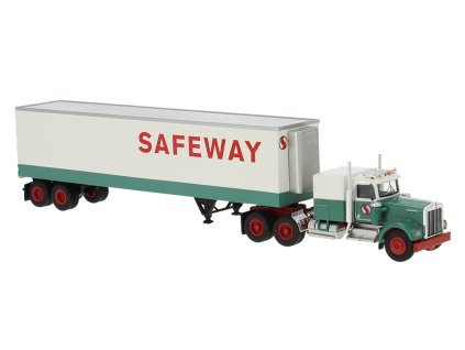H0 - kamión Kenworth W900 Kofferzug "Safeways" / Brekina 86259