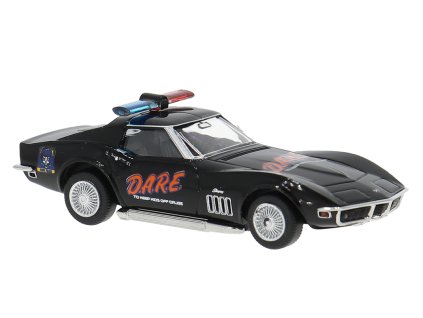 H0 - Chevrolet Corvette C3 "D.A.R.E." / Brekina 19986