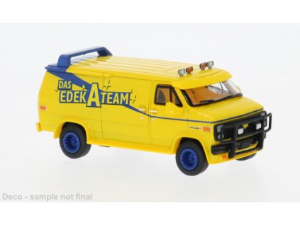 H0 - GMC Vandura EDEKATEAM / Brekina 18263