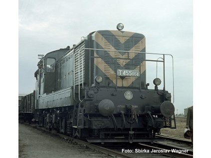 H0 - dieselová lokomotiva T455.0 ČSD, Ep. III / PIKO 52384