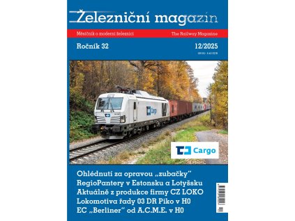 Časopis Železniční magazín 12/2025