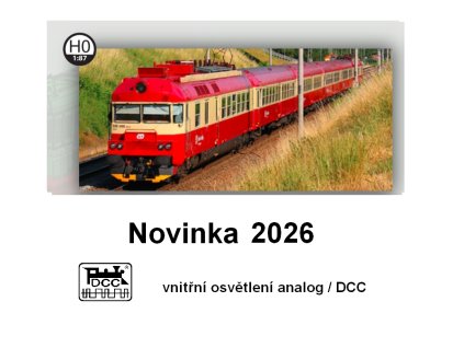 H0 - elektrická jednotka řady 560.024 + 060.033 ČD, Pantograf / MTB