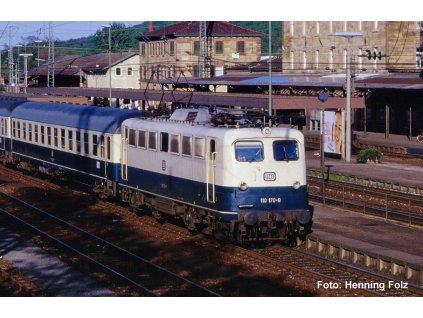 H0 - DCC/ZVUK Elektrická lokomotiva BR 110, DB IV / PIKO 21774