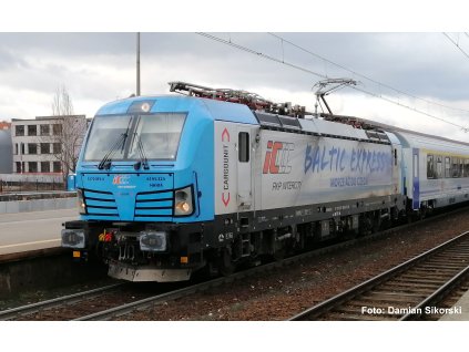 H0 - DCC/ZVUK Elektrická lokomotiva Vectron BR 193 Baltic PKP IC VI / PIKO 21804