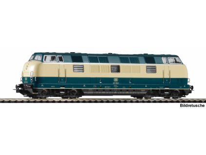H0 - DCC/ZVUK Dieselová lokomotiva BR 221, DB IV / PIKO 52618