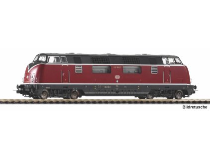 H0 - Dieselová lokomotiva BR 220 DB IV / PIKO 59726