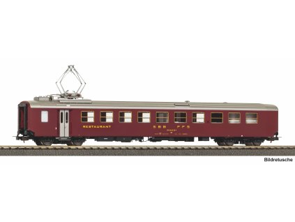 H0 - Jídelní vůz s pantografem SBB-H V / PIKO 96677