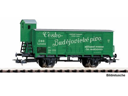 H0 - Krytý vůz G02 Česko-budějovické pivo ČSD III / PIKO 24561